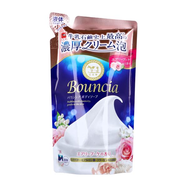牛乳石鹸共進社 バウンシア ボディソープ エアリーブーケの香り 詰替用 360mL X4パック 爆買