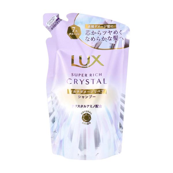ヘアシャンプー LUX ラックス スーパーリッチクリスタル マルチダメージリペア 優雅なスズラン＆ジャスミンの香り 詰替用 300g X5パック 爆買