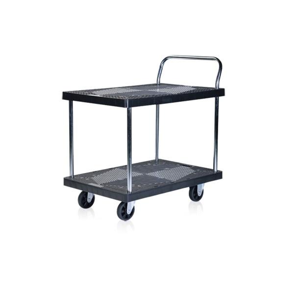 静音タイプ 樹脂2段台車 MKTREND MGKBO0012 最大積載荷重300kg 静音タイプ 樹脂2段台車 MKTREND MGKBO0012 最大積載荷重300kg
