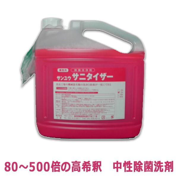 業務用洗剤 中性除菌洗剤 サンユウサニタイザーG50 20L-