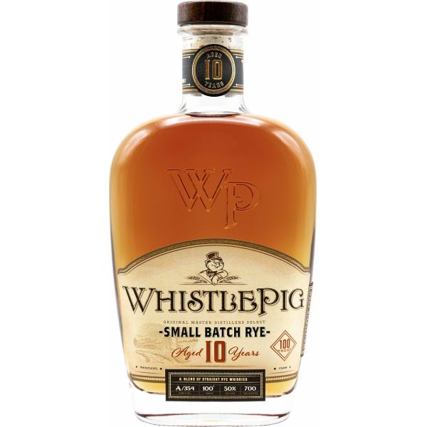 ホイッスルピッグ １０年 スモールバッチ・ライ/ライウイスキー 正規品 ５０度 ７００ｍｌ