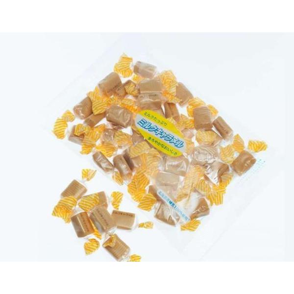 ■名称キャラメル■原材料名水飴(国内製造)、加糖れん乳、砂糖、 植物油(パーム油)、小麦たんぱく、 乳清カルシウム／ソルビット、 乳化剤(大豆由来)、香料■内容量273ｇ ■賞味期限別途商品ラベルに記載■保存方法直射日光を避け、常温で保存し...