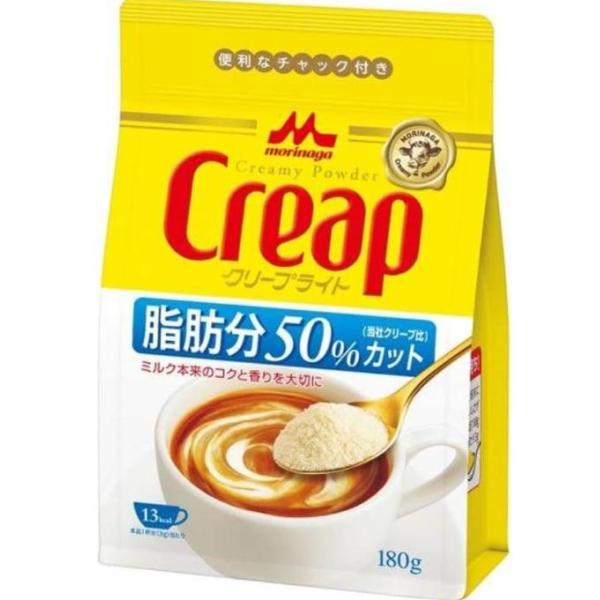 ■商品の説明ミルク生まれの甘みと豊かなコクは、クリープがこれからも守り続けるおいしさです。ミルク生まれのコクはそのままに、脂肪分をクリープの1/2にカット。「あっさり」した風味に仕上げました。環境にやさしい袋タイプのクリープです。ボトルに詰...