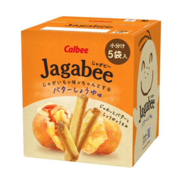 　カルビー jagabee ジャガビー バターしょうゆ味75ｇ×6箱