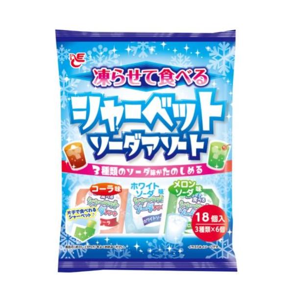 エースベーカリー 凍らせて食べるシャーベット ソーダアソート 20ｇ×18個入り×2袋