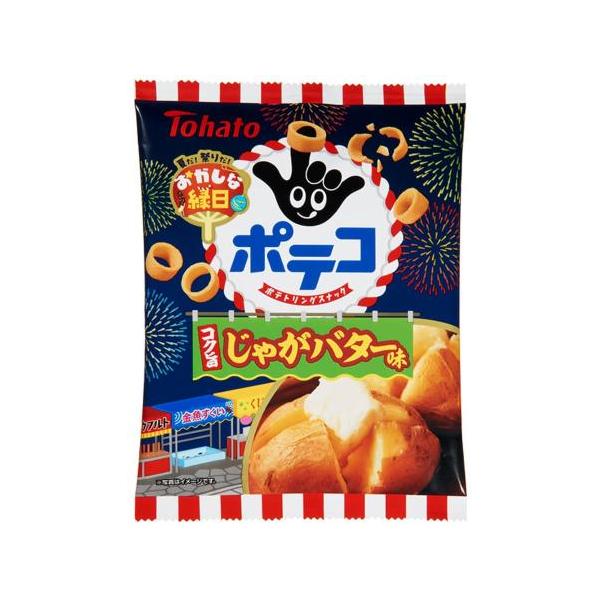 東ハト おかしな縁日ポテコじゃがバター味 51g×12袋