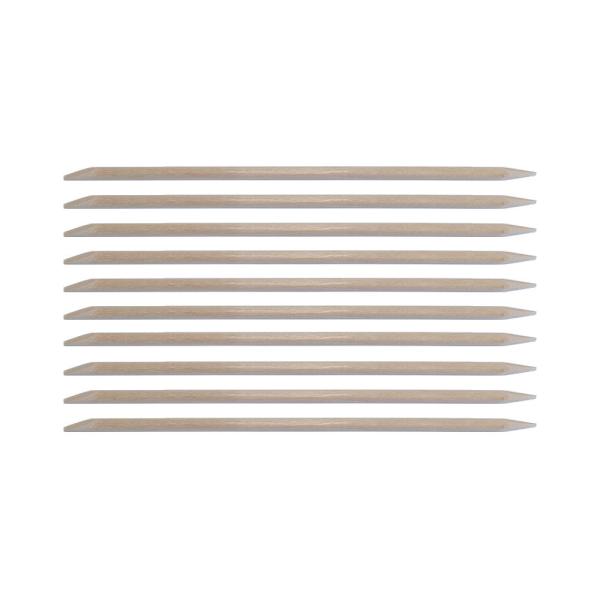 ▼ネイルスティックを使用するとき・グラスネイルの硬化を確認する・はみ出たマニキュアを除去・甘皮をプッシュアップする・ネイルラメやネイルグリッターを爪にのせる【サイズ】15×0.4(cm)【材質】木材【セット数】30