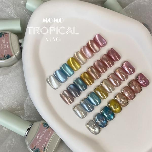 nail for all MOMO ULUMI mag 14色セット MOMO ULUMI mag 14色セット カラーチャート付き | nail for all