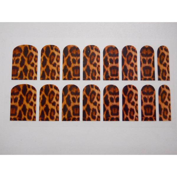 メール便ok ネイルホイル ヒョウ柄 16pcs ミンクスと並ぶネイルシール Nf 028 Nailicious ネイリシャス 通販 Yahoo ショッピング