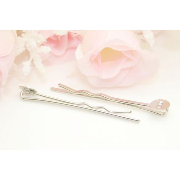 卸売り メール便ok ハンドメイド素材 ヘアピンパーツ100個 シルバー Pin05 ネイル工房 通販 Yahoo ショッピング