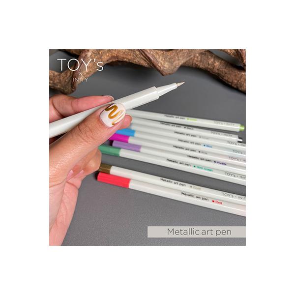 TOY's × INITY メタリックアートペン 10色セット : ネイルワールド