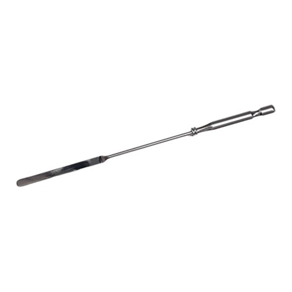 先端がフラットでしなりがあるため付着したジェルをしごきやすい上、3Dジェルも取りやすい形状です。本体：長さ１２６ｍｍ、太さ３．５ｍｍ　ヘラ：長さ４４ｍｍ、幅３．５ｍｍ、厚み０．４〜０．４５ｍｍ