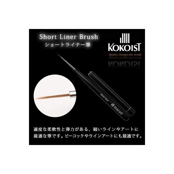 日本最大級の品揃え ココイスト KOKOIST ジェルブラシ ロングライナー KOKOIST フラット筆