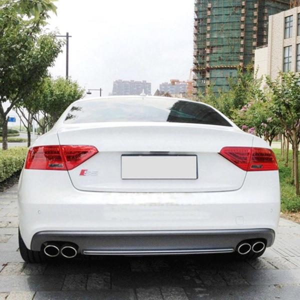 アウディ A5 リアバンパー リアハーフ マフラー 自動車 バンパー ディフューザー 4ドア エアロ クーペ エアロパーツ スポーツバック 12 4ドア 2ドア B8 8t Mc 4themoonshop