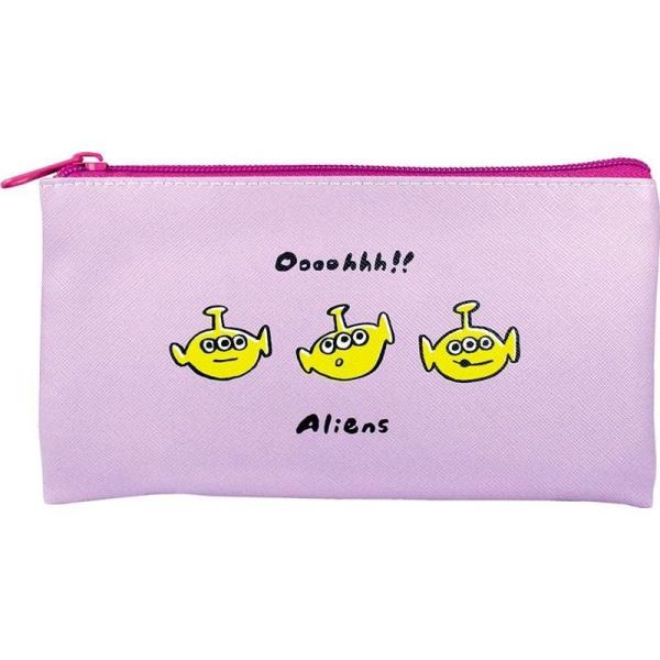 フラットポーチ ディズニー ゆるいシリーズ エイリアン ペンポーチ 薄手 かさばらない リトルグリーンメン トイストーリー かわいい エクリュ Yahoo 店 通販 Yahoo ショッピング