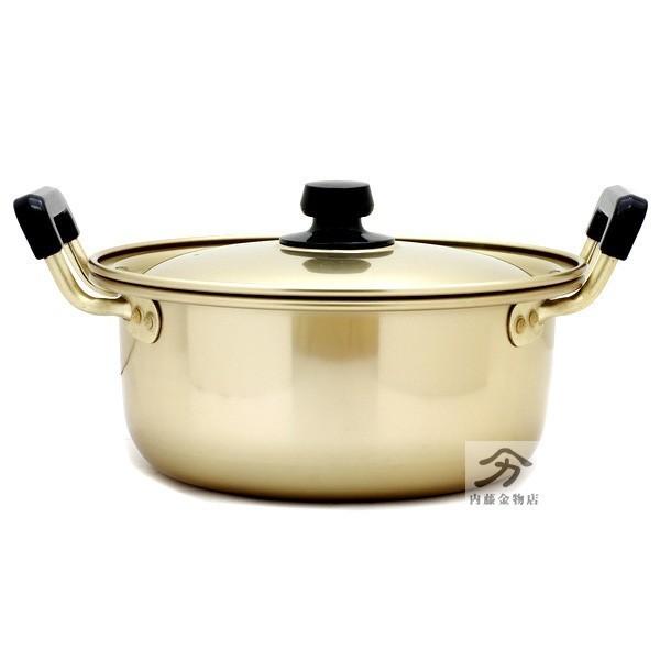 アカオアルミ 純しゅう酸実用鍋36cm17.0L 日本製 : 内藤金物店 - 通販