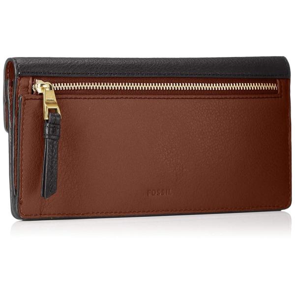 21年最新海外 フォッシル Clutch 長財布 Sl 財布 財布 ファッション小物 三つ折り財布 Sl7732 ナイーブキャンバス Laney ブラックマルチ