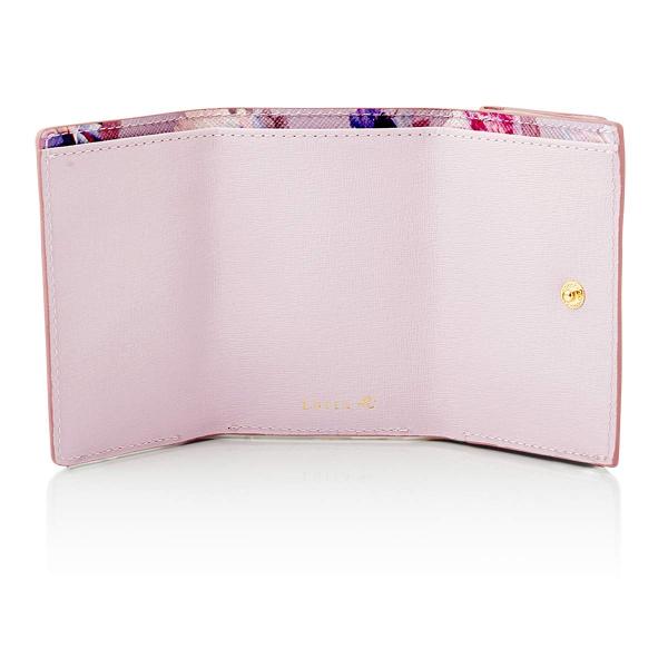 ルリア ヨンドシー Luria 4 ミニ財布 4 ミニ財布 レディース 財布 レザー 長財布 ピンク 12 ナイーブキャンバス