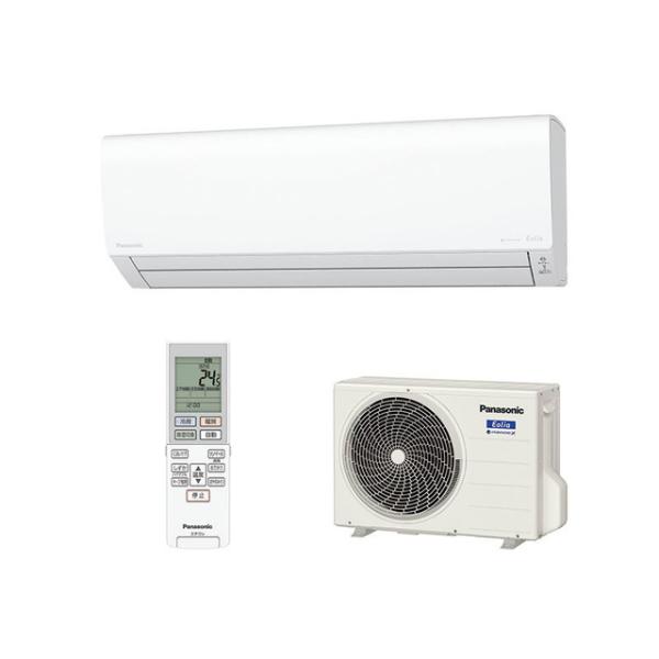 Panasonic インバーター冷暖房除湿タイプ ルームエアコン CS-K284D2-W 