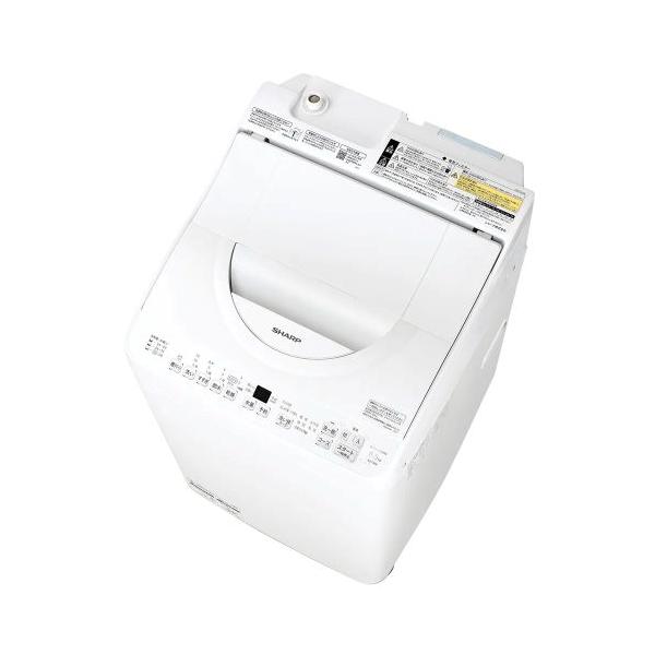 SHARP タテ型洗濯乾燥機 ES-TX6K-W : 家電通販 ナカデン - 通販