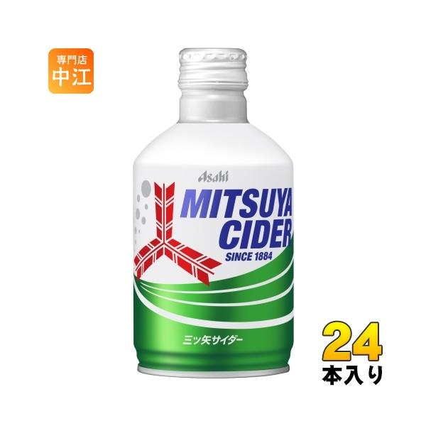 他サイト： アサヒ 三ツ矢サイダー 300ml ボトル缶 24本入 炭酸飲料の商品画像