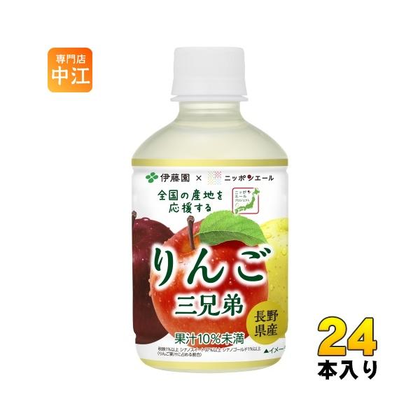 伊藤園（ITO EN） ニッポンエール 長野県産りんご 280g ペットボトル