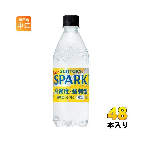 SUNTORY（サントリー） 天然水 スパークリング レモン 500ml ペット
