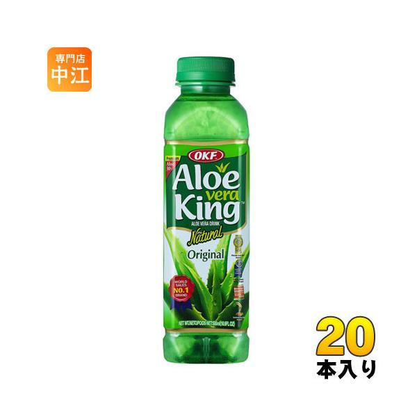 OKF アロエベラキング 500ml ペットボトル 20本入 Aloe vera OKF アロエベラキング 500ml ペットボトル 20本入 Aloe vera