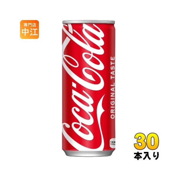 コカ・コーラ 250ml 缶 30本入 炭酸飲料 炭酸 コーラ : 専門店