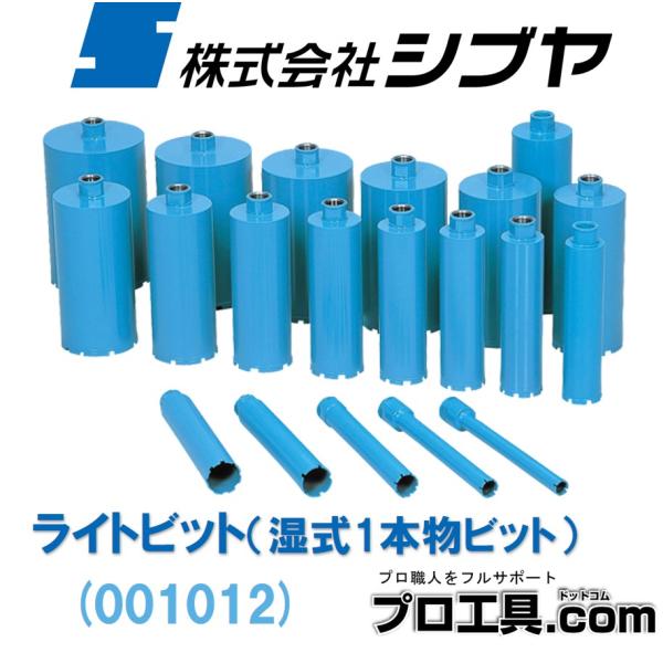 シブヤ ライトビット 80mm 001012 1本物 取付ネジM27 スパナかかり4