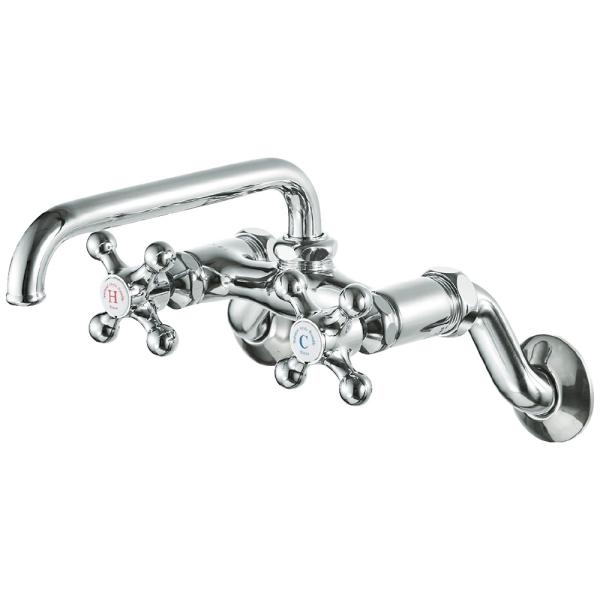 SANEI 三栄水栓 K231YK-13 ツーバルブ混合栓 キッチン 台所 寒冷地