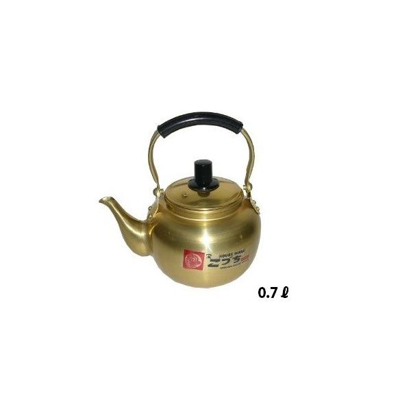 昔なつかし こづち瓶 アルマイト やかん 0.7L 前川金属 小型 昔なつかし こづち瓶 アルマイト やかん 0.7L 前川金属 小型