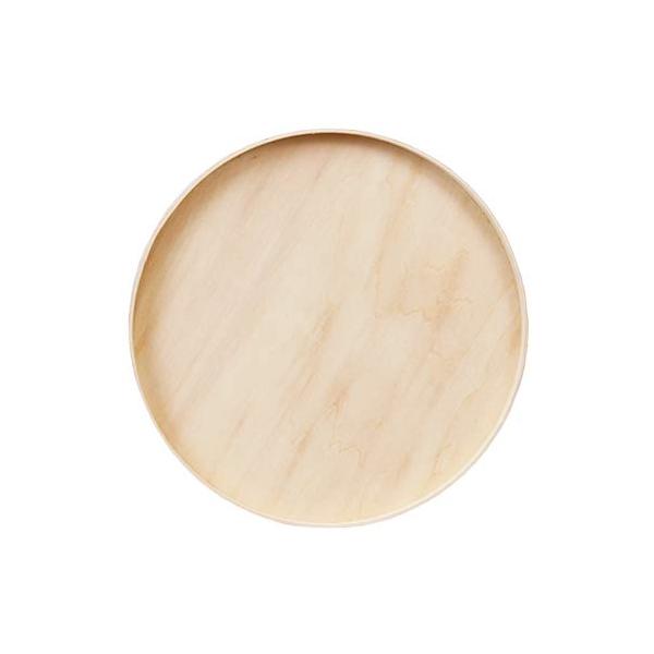アシーナ トールペイント用白木 Wood (ウッド) 丸盆 15003212