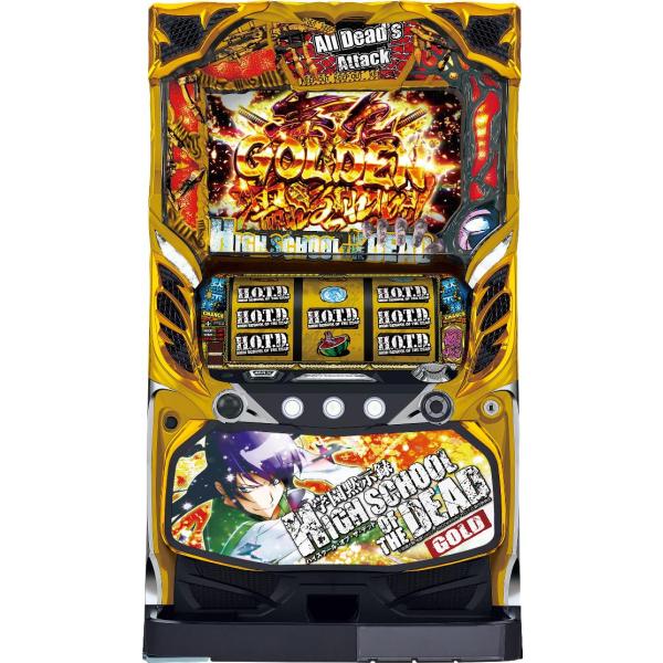 ☆早い者勝ち超特価☆パチスロ実機　学園黙示録ハイスクールオブザデッドゴールド パチスロ学園黙示録ハイスクール・オブ・ザ・デッド ゴールド：AT ホビー・楽器・アート