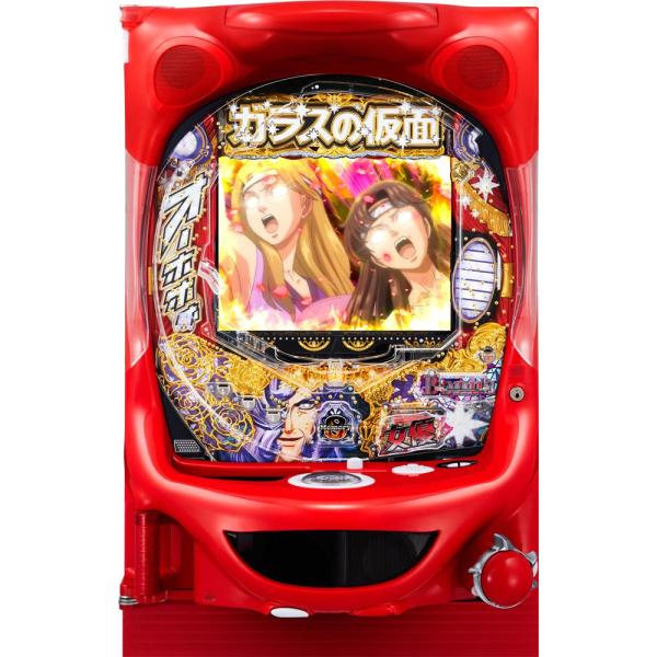 ニューギン Pぱちんこ ガラスの仮面 M-K1【LED不問 枠色指定不可 中古