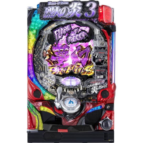 メーカー：平和型式名：P烈火の炎3B40000H1AZ2タイプ：ミドル継続回数：2or7R4カウント出玉数：約120個or約420個※メーカー発表値賞球数：3＆1＆4＆15大当り確率：1/319.6　高確率時1/45.5時短：大当たり終了後...