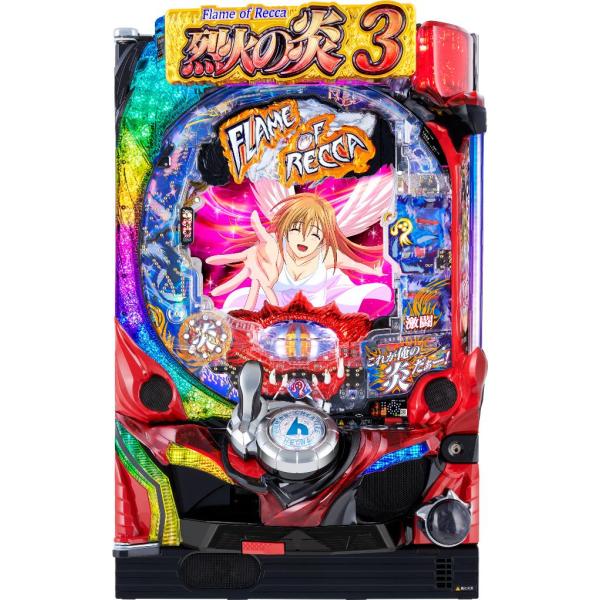メーカー：平和型式名：P烈火の炎39AS1タイプ：甘デジ継続回数：2or4or10R10カウント出玉数：約88個or約320個or約800個※メーカー発表値賞球数：3＆1＆4＆8大当り確率：1/99.9　高確率時1/81時短：大当たり終了後...