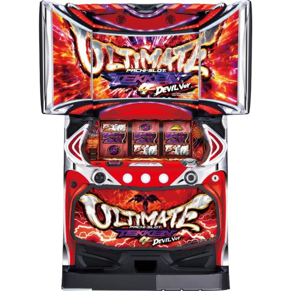 山佐ネクスト パチスロ鉄拳4アルティメットデビルVer.【中古パチスロ 