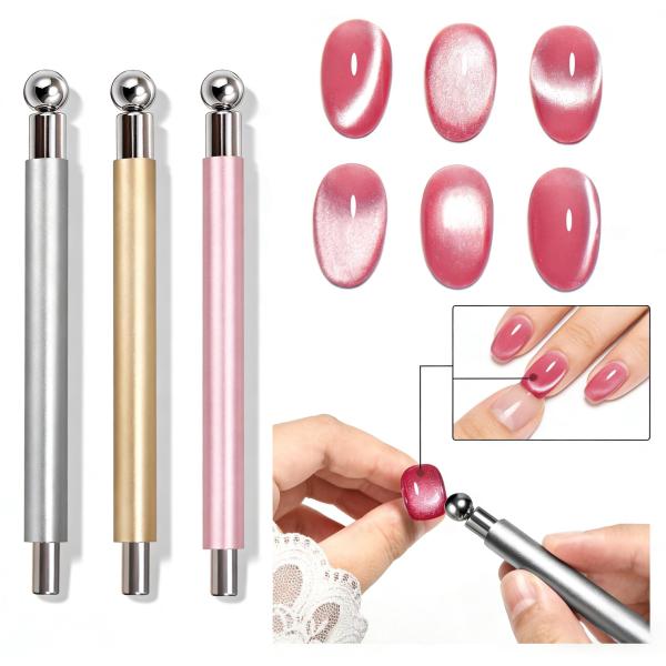 ネイル用マグネット 強力マグネットネイル ジェルネイル 磁石 キャッツアイ 磁石ハートマグネットネイルスティック 初心者 セルフネイル DIY ネイルアートツール