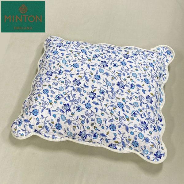 新品・未使用【MINTON】 花柄 コットン クッションカバー 2枚セット クッションカバー あそ美心 45×45cm （ クッション カバー 替えカバー