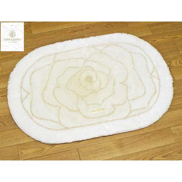 YUMI KATSURA（ユミカツラ） 桂由美バスマット Gローズ 55×77cm