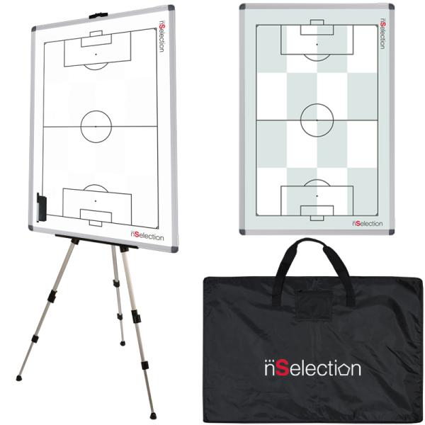 サッカー特大作戦盤(三脚付) nSelection Tipe-A 作戦ボード 大型作戦盤 タクティクスボード マグネット式 両面式 二面式 SOCCER BOARD 大型作戦版 作戦板 特大サイズ 戦術ボード 三脚セット【爆買】