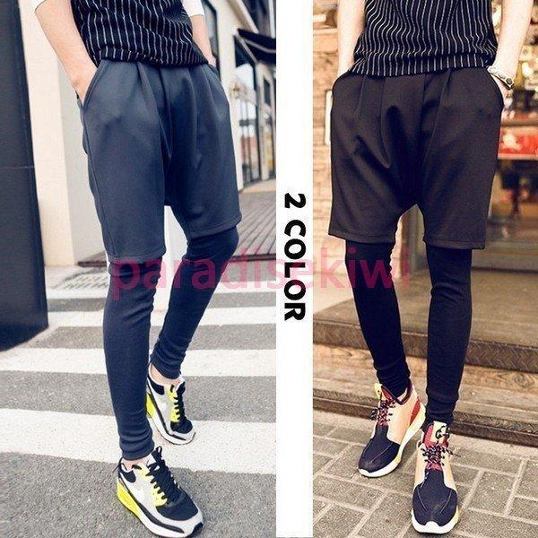 メンズ レギンス スポーツ 運動着 ショートパンツ コットン ハーフパンツ メンズファション 無地 イージーパンツ レイヤード ハ Zys0709b ナカマ 通販 Yahoo ショッピング