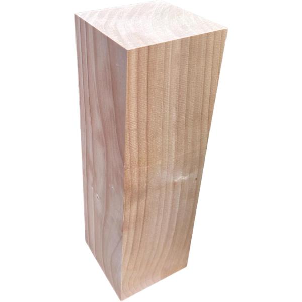 【送料無料】国産いちょう材　彫刻用30cm×10cm×10cm