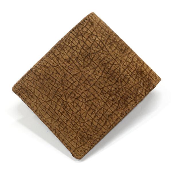 財布 メンズ 折り財布 二つ折り財布 本革 カバ革 ヒポポタマスレザー 無双 革 レザー 純札 無双仕様 小銭入れなし カード収納 札入れ 本革財布 柿渋 Buyee Buyee Japanese Proxy Service Buy From Japan Bot Online