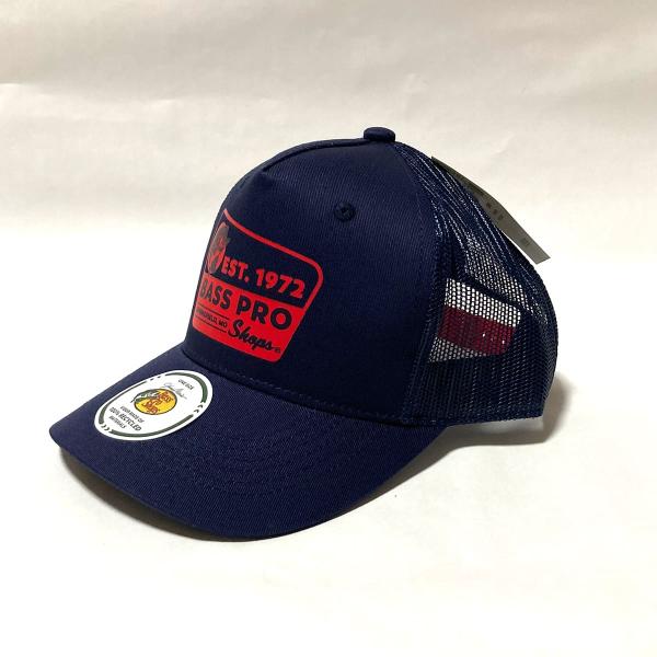 Bass Pro Shop バスプロショップス メッシュキャップ ネイビー Bass Pro Shop バスプロショップス メッシュキャップ ネイビー