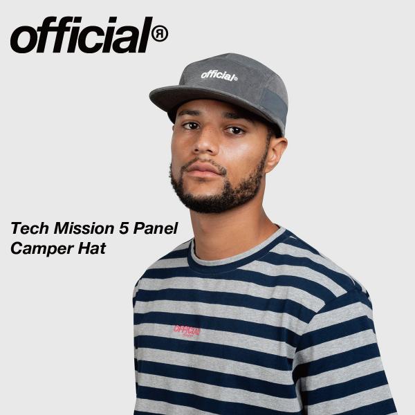 OFFICIAL Tech Mission 5 Panel Camper Hat リフレクター キャンパー