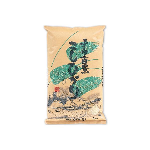 米袋5kg用 産地なし ふる里百景 こしひかり クラフトラミネートパック サイドスルー KL2 100枚セット