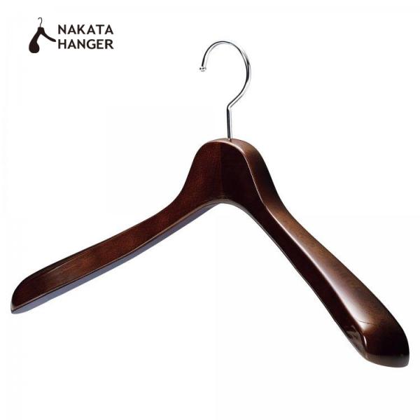 NAKATA HANGER AUT-06M/メンズジャケットハンガー/チョコレート NAKATA HANGER AUT-06M/メンズジャケットハンガー/チョコレート