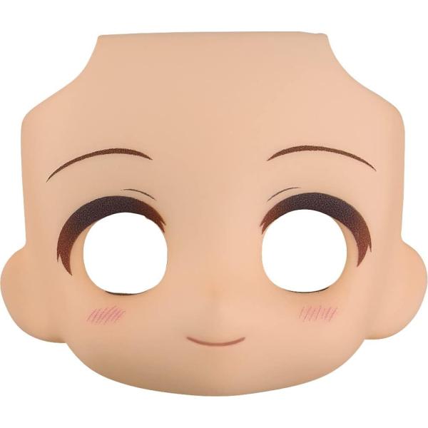 かすたむフェイス cream パテ盛り ④ ねんどろいど ねんどろいどどーる かすたむフェイスパーツ 01